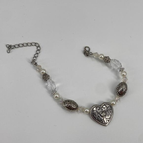 Handmade heart love bracelet - Picture 1 of 3
